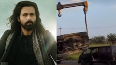 Emraan Hashmi Has A Close Shave On Gunmaaster G9 Sets As Car Crashes Near His Face | Video