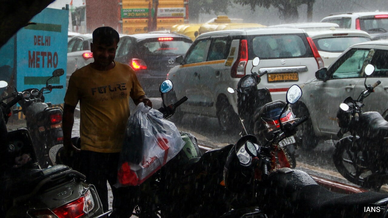 Weather Tomorrow: Delhi-NCR To See Partly Cloudy Skies As Rain Eases