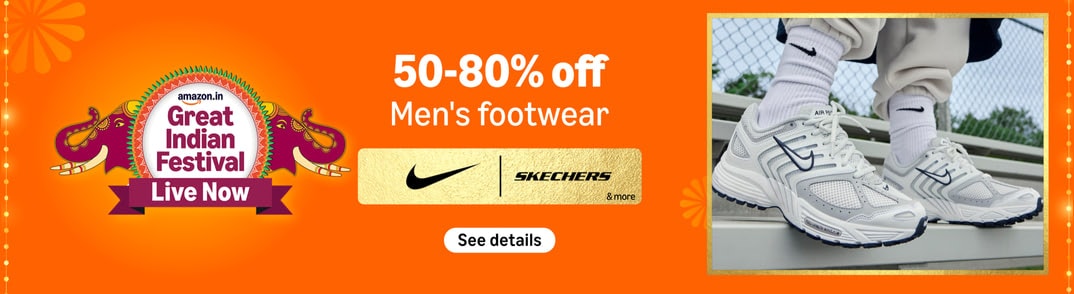 Great Indian Festival 2026: Top 5 Mens Footwear Deals Great Indian Festival 2026: Top 5 Mens Footwear Deals
