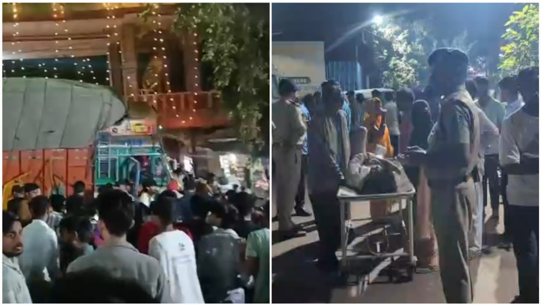 ग्वालियर में बेकाबू ट्रक ने मंदिर जा रहे श्रद्धालुओं को कुचला, 12 की मौत, 28 घायल