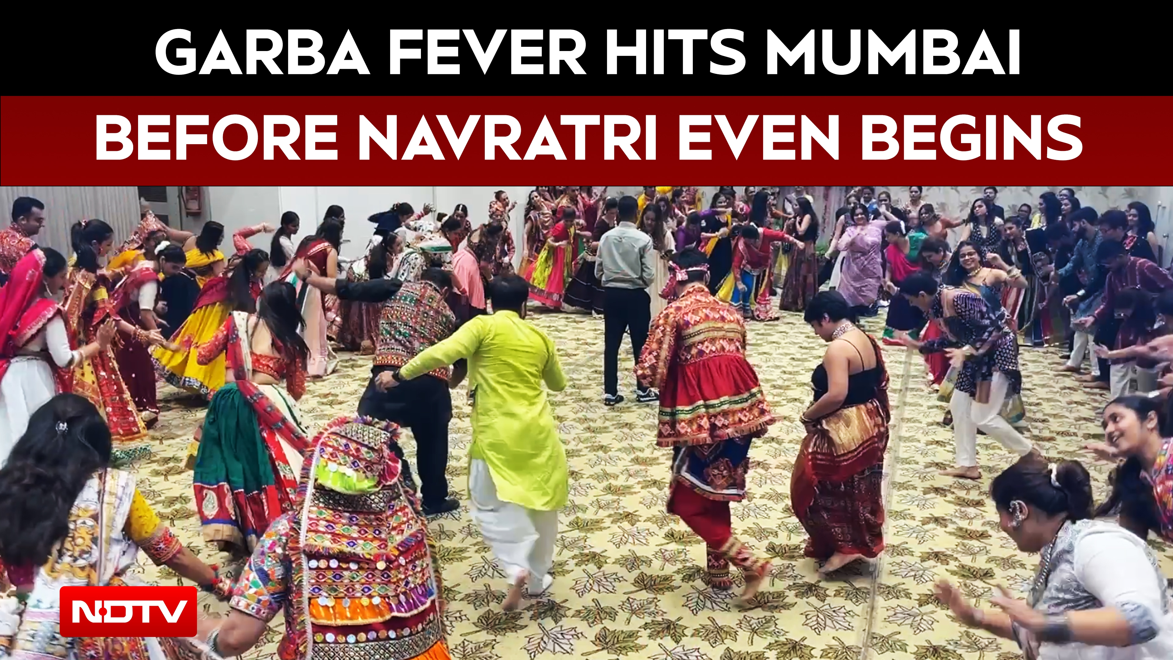 Garba Fever Grips Mumbai Ahead Of Navratri As Borivali Studios Run Out Of Slots