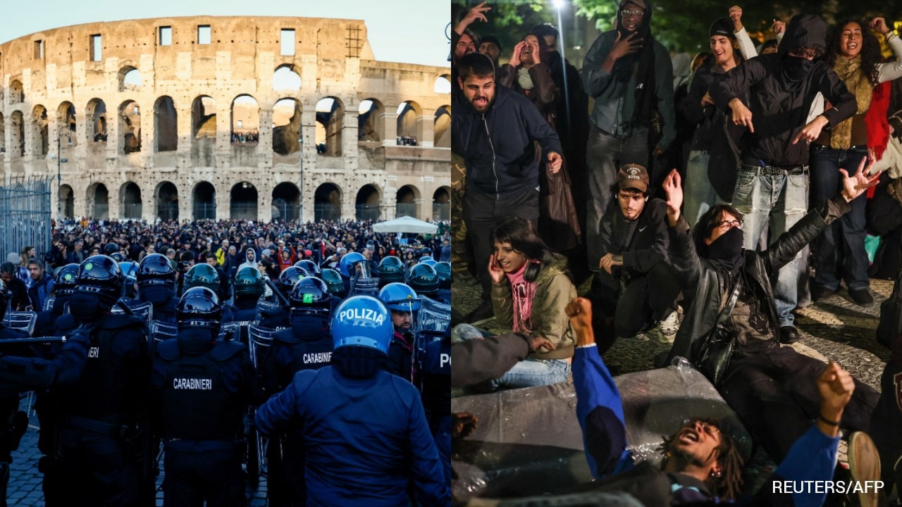Violence, Tear Gas, Arrests: Europe Gripped By Growing Protests Over Policies