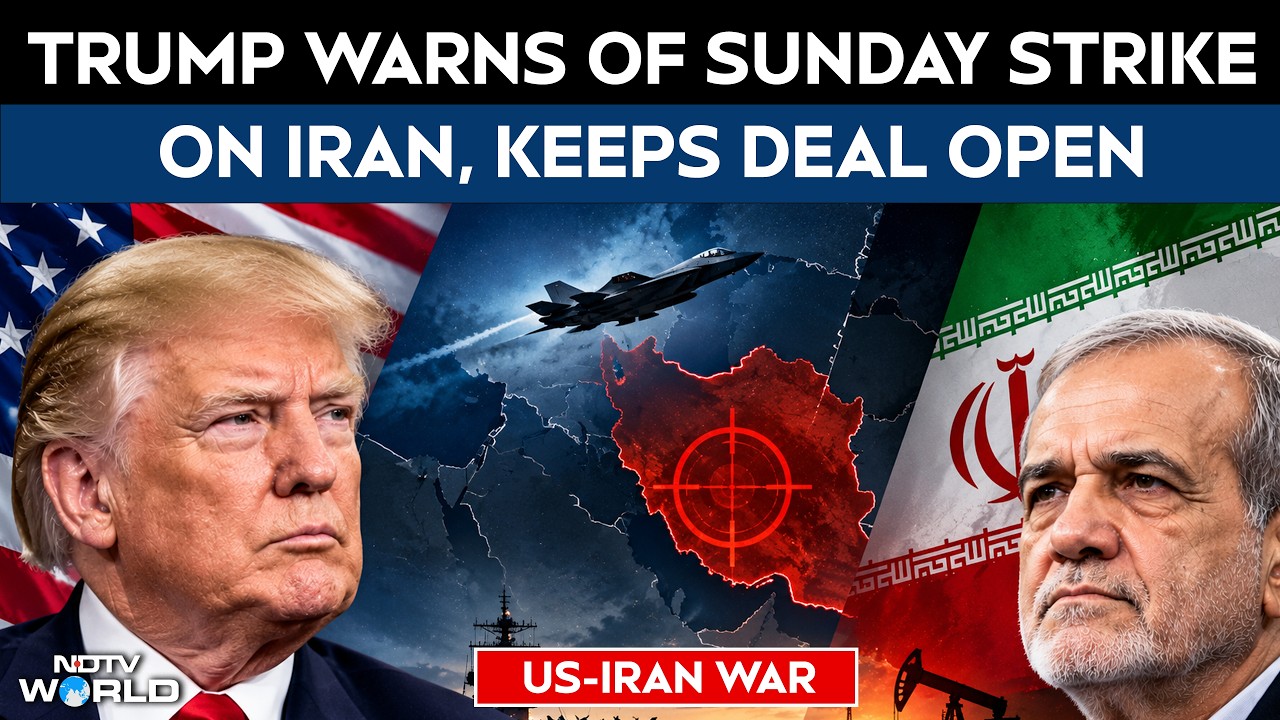 US Iran War Latest News | Trump Warns US Could Strike Iran As Soon As Sunday, Keeps Deal Option Open