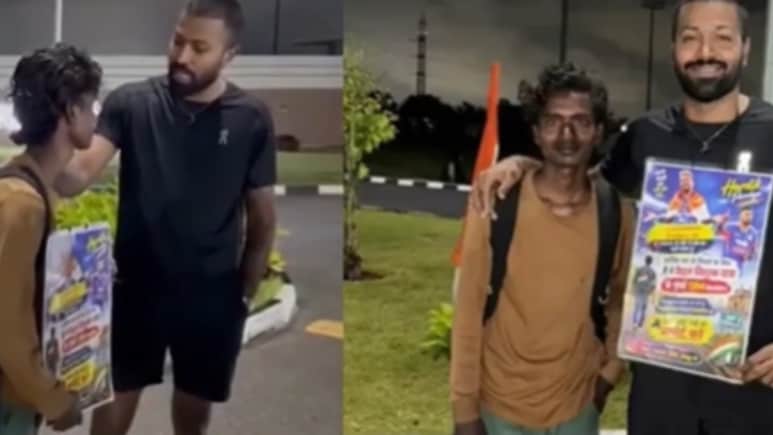 1000 KM पैदल चलकर हार्दिक पंड्या से मिलने पहुंचा फैन, क्रिकेटर ने दिखाया बड़ा दिल, नया घर देने का  किया वादा !