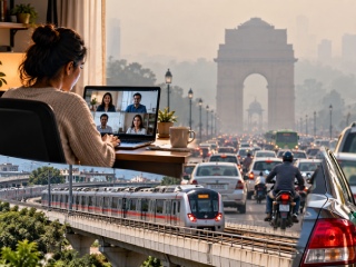 Delhi Pollution 2026: 50% Work From Home, बिना PUCC नहीं मिलेगा Fuel; नए GRAP में लागू होंगे कई नियम