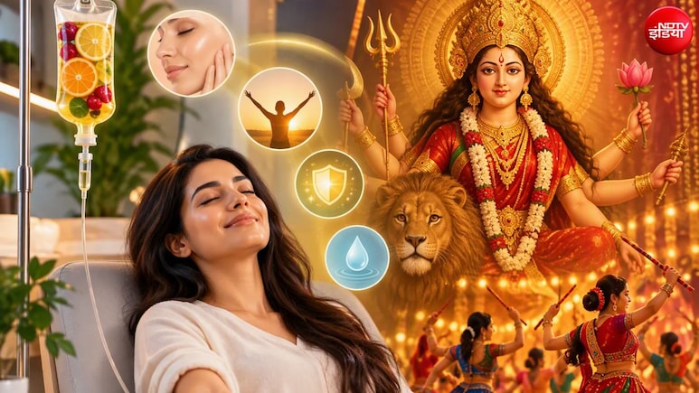नवरात्रि पर फटाफट ग्लो और एनर्जी के लिए IV ड्रिप्स ले रही Gen Z, जानिए कितना सुरक्षित है ये ट्रेंड