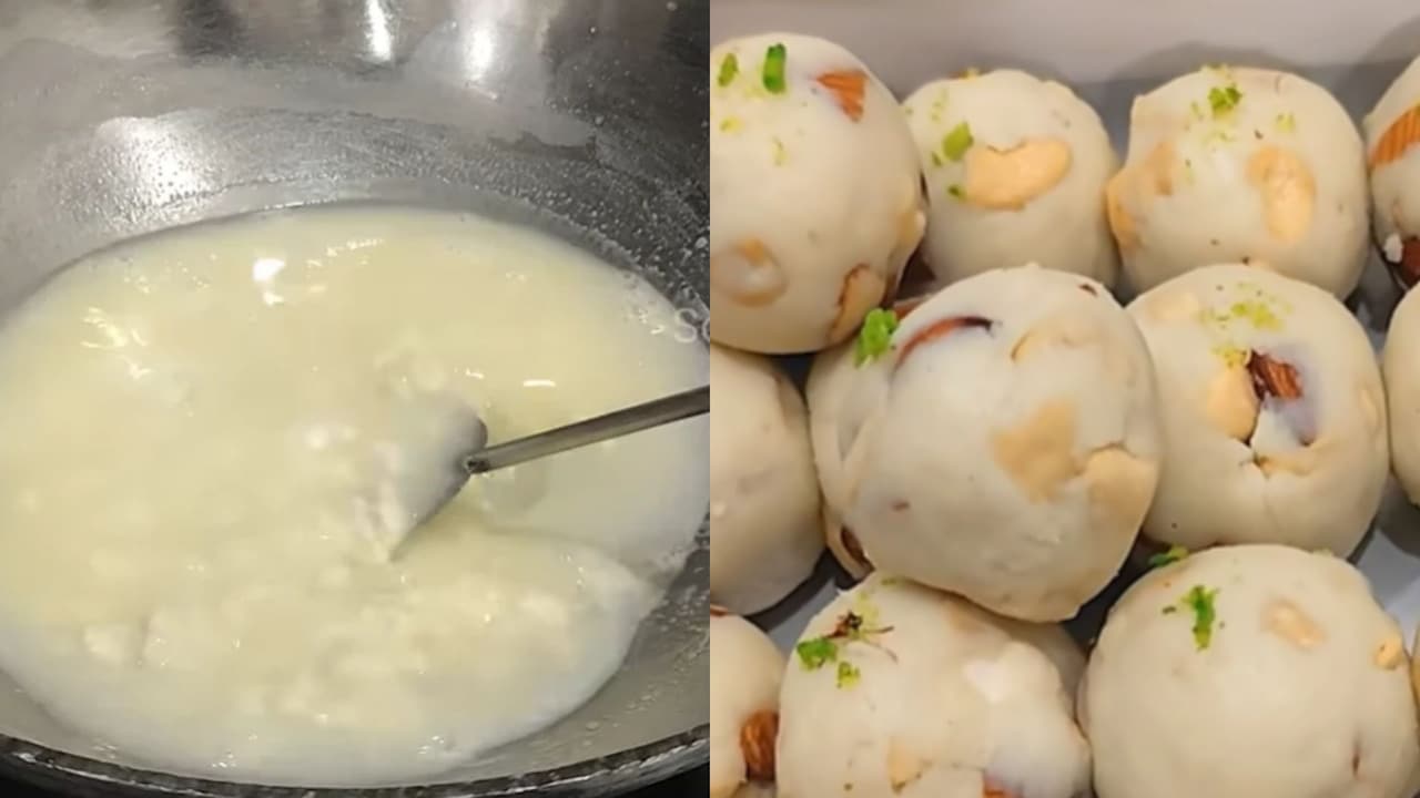 फटे हुए दूध को फेंकने की बजाय बना लें ये शाही ड्राई फ्रूट्स मिठाई, बाजार से लाना जाएंगे भूल, नोट करें रेसिपी