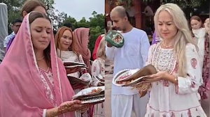 गयाजी में रूस से 5 महिलाओं ने किया पितरों का तर्पण, मोक्ष की कामना की