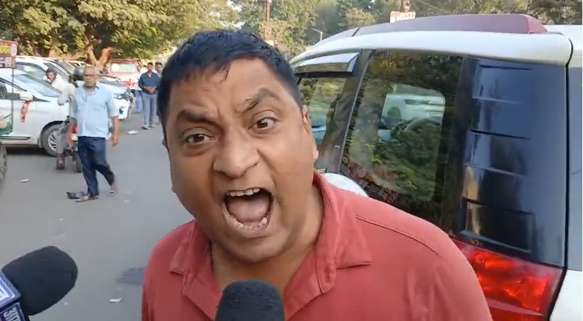 Santosh Kumar later said while leaving the venue, "Narendra Modi has done nothing for the country in 12 years as PM. The whole country is now rising against him in a massive public revolt."