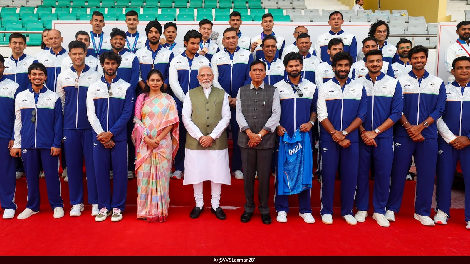 VVS Laxman’s Heartfelt Post For PM Modi After Asian Games Felicitation Ceremony VVS Laxman’s Heartfelt Post For PM Modi After Asian Games Felicitation Ceremony