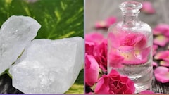 गुलाब जल में फिटकरी मिलाकर चेहरे पर लगाने से क्या होता है? एक्सपर्ट ने बताए कमाल के फायदे