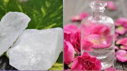 गुलाब जल में फिटकरी मिलाकर चेहरे पर लगाने से क्या होता है? एक्सपर्ट ने बताए कमाल के फायदे