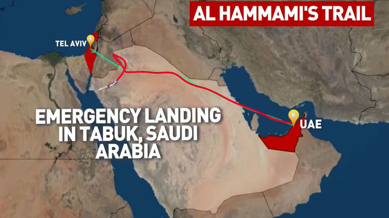 Dubai To Tel Aviv: Mapping The Flight Path Of The Flydubai Cockpit Crisis