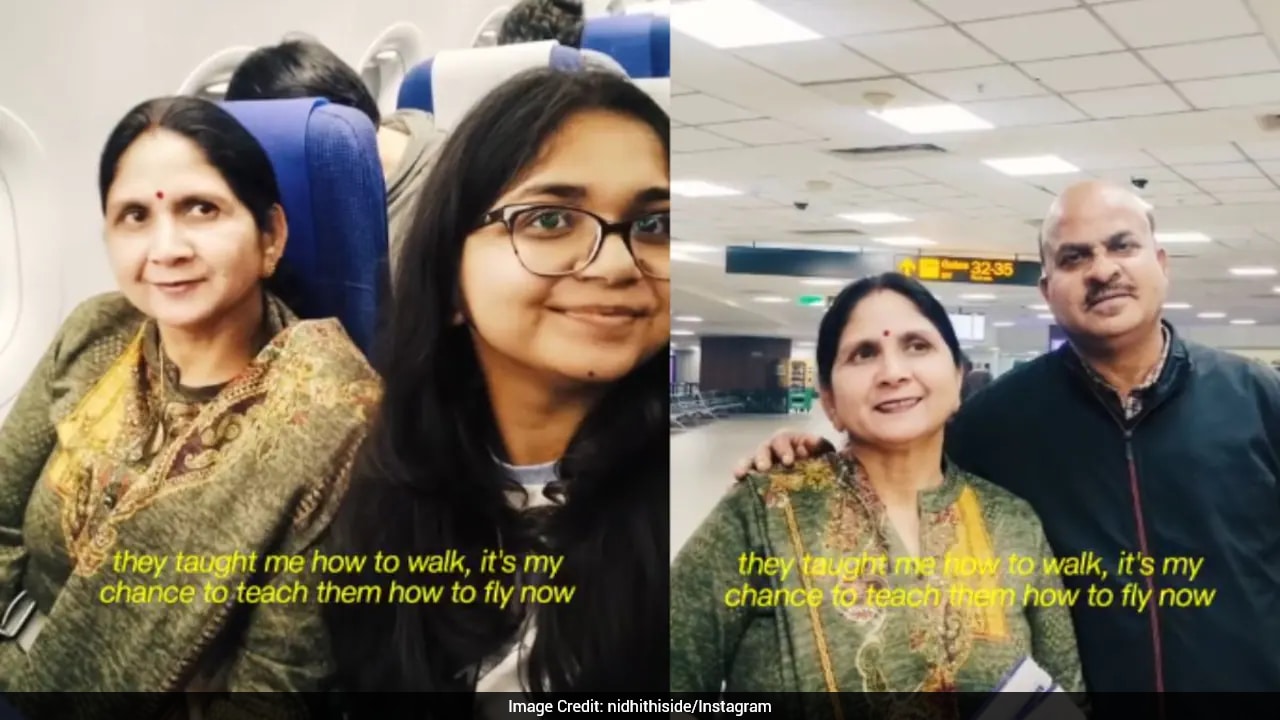 "Waited 21 Years For This Day": Woman Shares First Flight With Parents