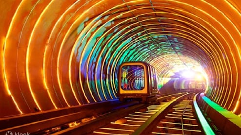 Video: China Has An Underwater Train Ride That Takes Visitors Beneath The Huangpu River