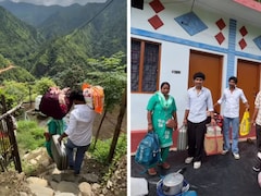 उत्तराखंड के पहाड़ पर 1 साल पहले बना घर छोड़कर जाने को मजबूर हुआ परिवार, बोला- नई जर्नी शुरू हो रही है