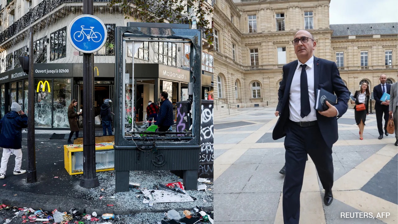 'Police Lost Control During Protests': French Minister On Riots, Looting