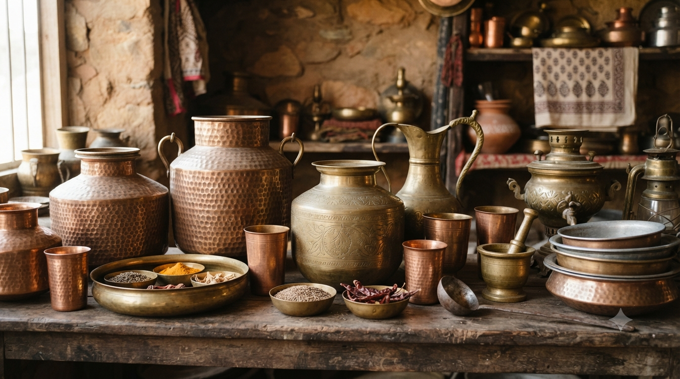 Chef Pankaj Bhadouria Shares An Easy Way To Clean Brass And Copper Vessel