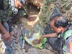 Old Terror Hideout Busted In Jammu And Kashmir's Handwara, Cache Of Arms Recovered