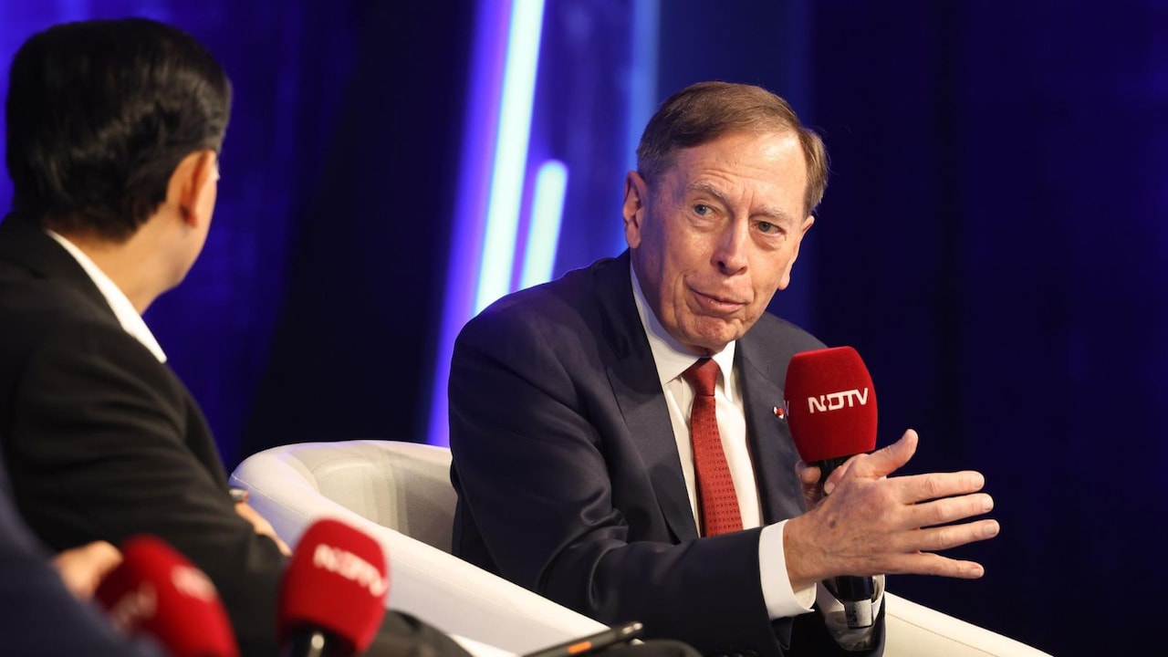 NDTV World Summit: Ex CIA Chief's "Everything Changes" Warning As Drones Dominate Battlefields