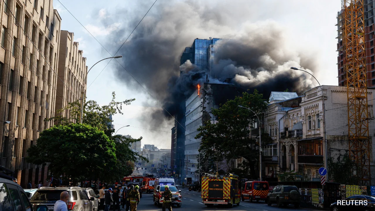 Explosions Heard In Kyiv As Russia Increases Airstrikes On Energy Infrastructure