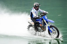 Video: Chinese Entrepreneur Rides Motorcycle On Water For 40 Km, Sets New Record