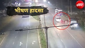 Video: आंध्र प्रदेश के काकीनाडा में भीषण एक्सीडेंट, SUV की टक्कर हवा में उछले भवानी भक्त
