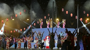 Dazzling Light And Musical Show Brings Curtains Down On Aichi-Nagoya Asian Games