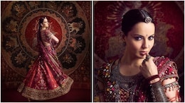 Kangana Ranaut Stuns In Rs 2.1 Lakh Torani Lehenga For Navratri Celebrations