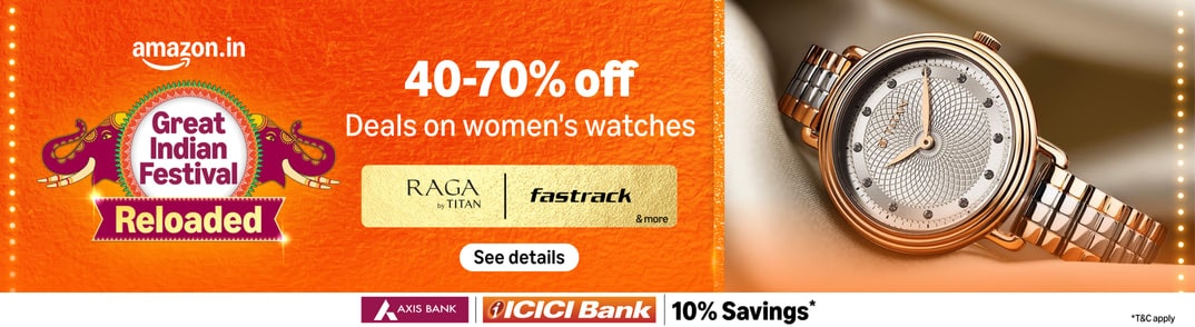 Great Indian Festival 2026: Top 5 Womens Watches to Buy Under ₹10,000 Great Indian Festival 2026: Top 5 Womens Watches to Buy Under ₹10,000