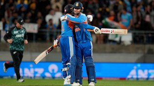 "They Showed Us How To Bat In Powerplay": Mitchell Santner's Stunning Reaction To Abhishek-Sooryavanshi Show