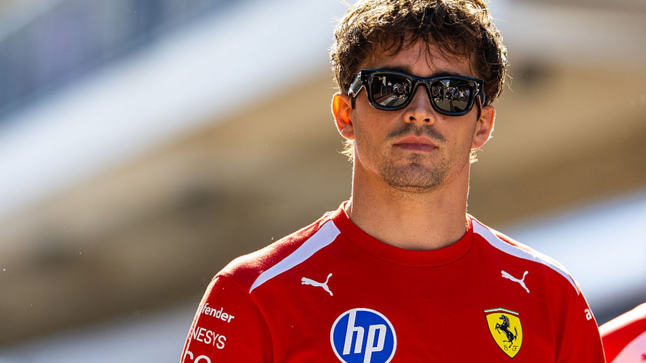 Charles Leclerc Tops Times For Ferrari In Practice For US Grand Prix