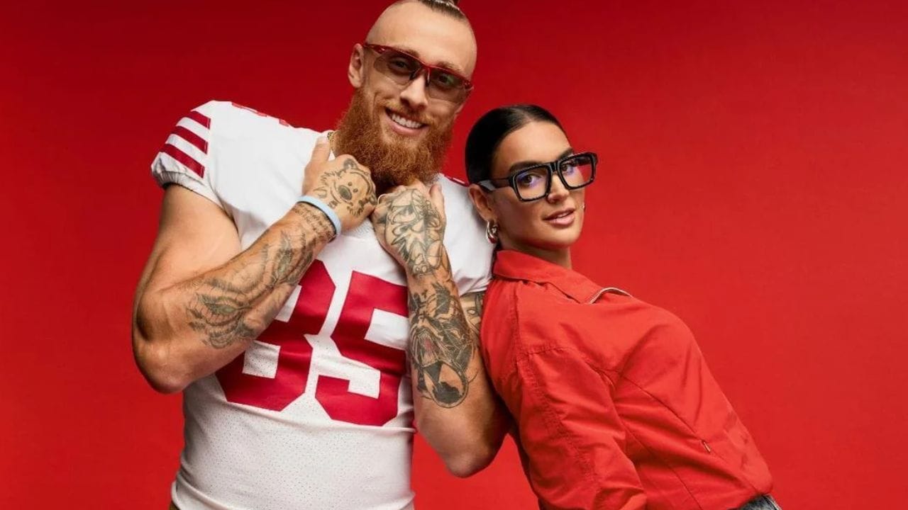 ndtv.com - George Kittle Reacts As Wife Claire Admits Her Crush On Hollywood Actor