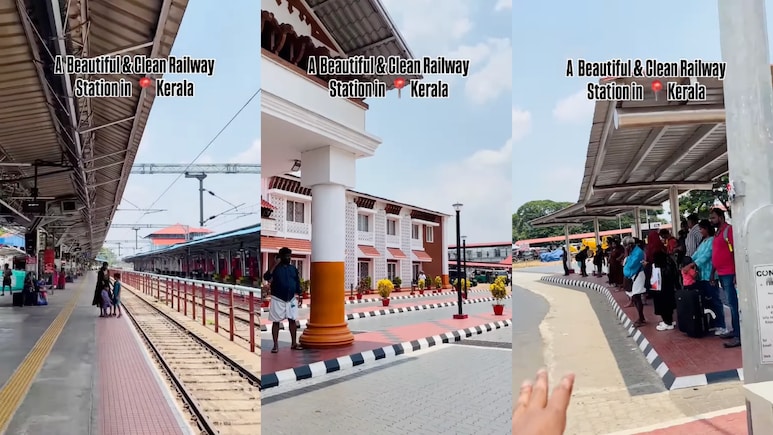 '"Almost Like A Palace": Traveller Amazed By Kerala's Shoranur Railway Station
