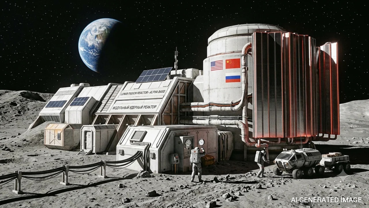 US, China And Russia Race To Build Nuclear Reactors On The Moon: Report
