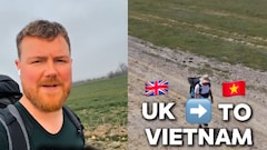 Video: This British Vlogger Is Travelling 17,000 Km From England To Vietnam On Foot