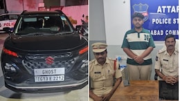 Hyderabad Man Drives 'GHOST' Car Towards On-Duty Cop, Avoids Inspection