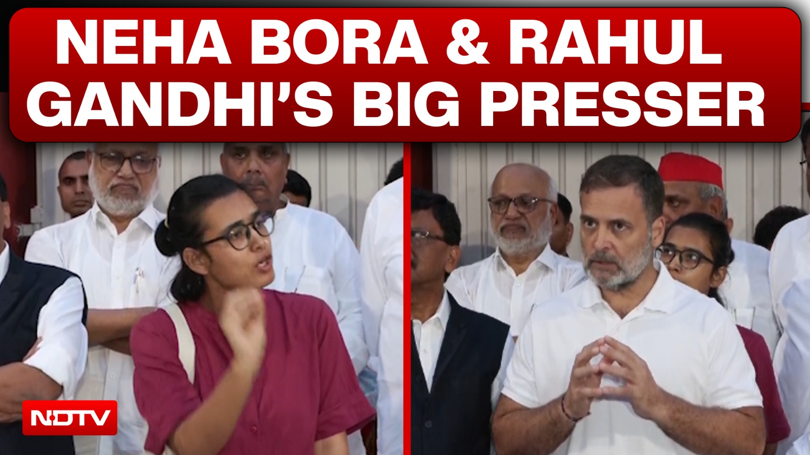 Rahul Gandhi, Neha Bora Target BJP, Demands CEC Gyanesh Kumar's Sacking