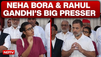 Rahul Gandhi, Neha Bora Target BJP, Demands CEC Gyanesh Kumar's Sacking