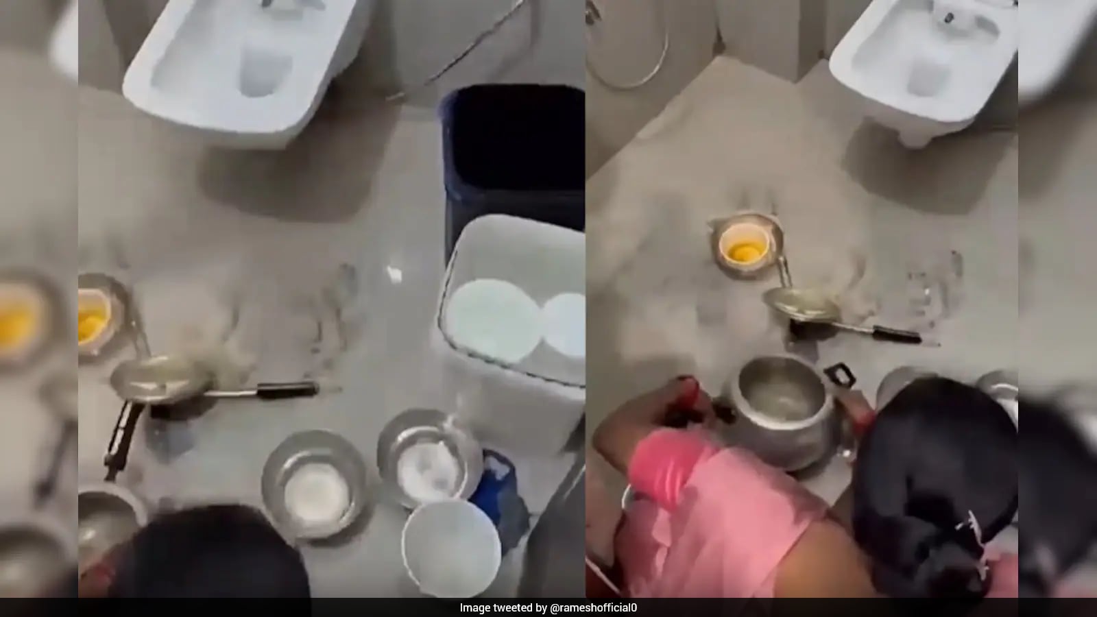 Bathroom Utensil-Washing Video Triggers Probe at Chhattisgarh Sweet Shop