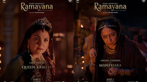 Ramayana: Posters Of Lara Dutta As Kaikeyi And Sheeba Chadha As Manthara Out