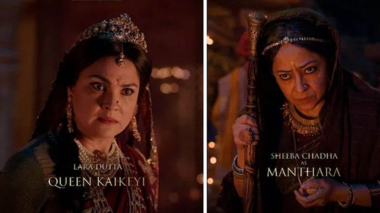 Ramayana New Posters: Lara Dutta As Kaikeyi, Sheeba Chadha As Manthara Revealed