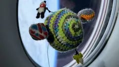 Astronaut Shows How Crew-12's Handmade Space Symbols Kept Home Close In Orbit