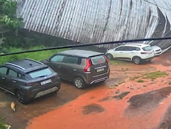 On Camera, Powerful Winds Rip Off Roof Of Kerala School, Cars Damaged
