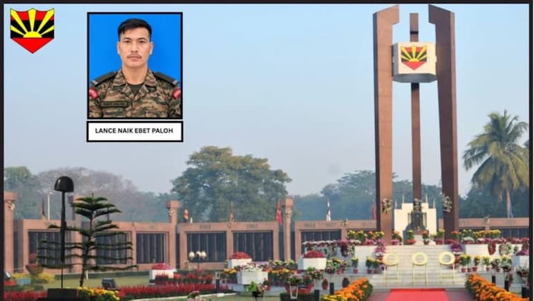 देश के लिए सर्वोच्च बलिदान देने वाले लांस नायक एबेट पालोह को थलसेनाध्यक्ष जनरल धीरज सेठ ने दी श्रद्धांजलि