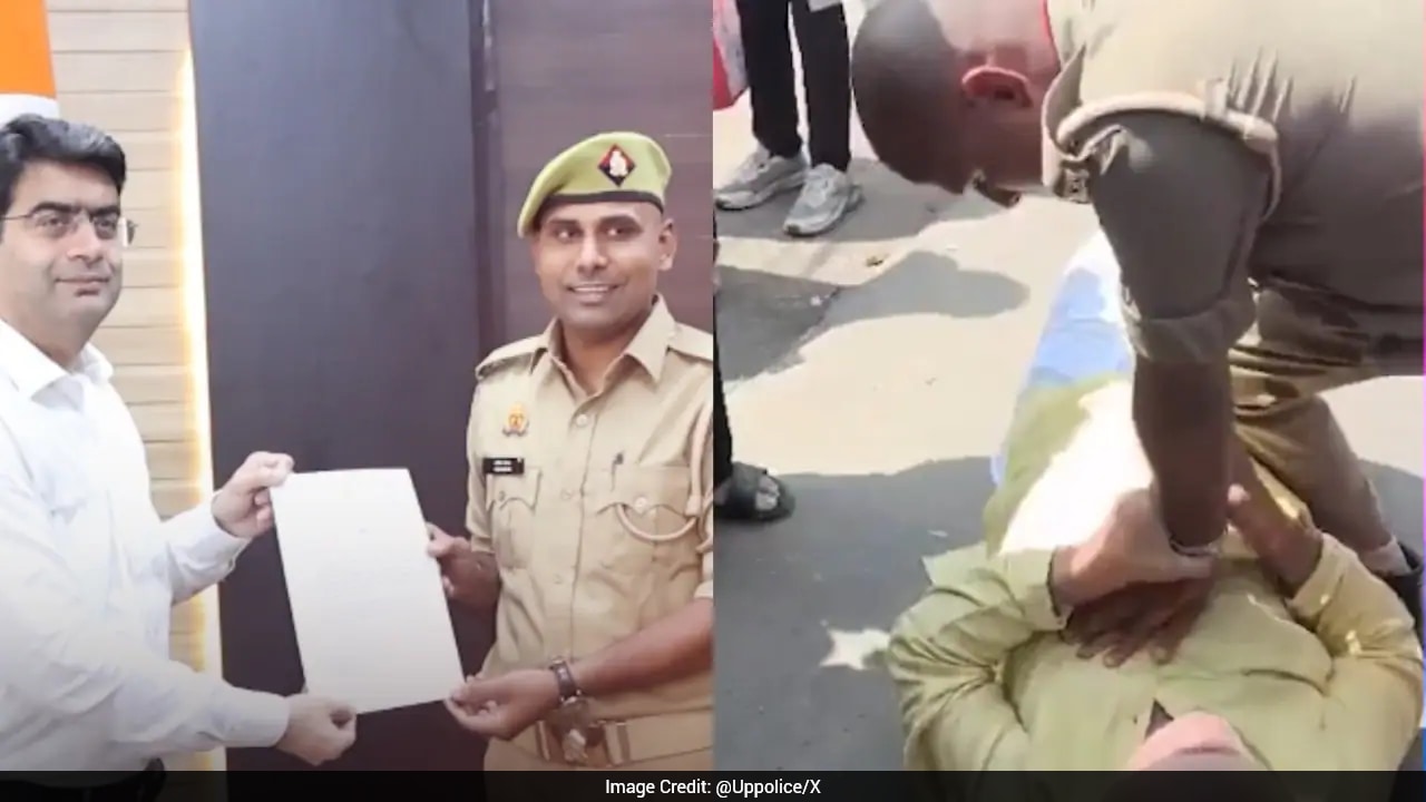 Uttar Pradesh Police Constable Saves 60-Year-Old Man's Life With CPR In Lucknow