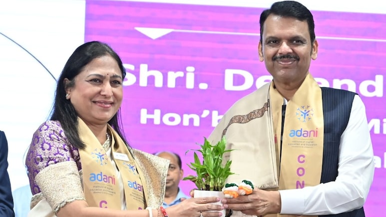 Honorary Doctorate Conferred On Devendra Fadnavis At Adani University