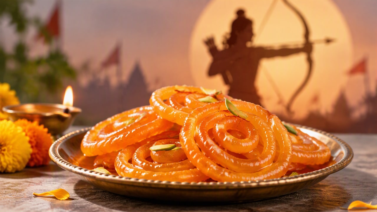 दशहरा के दिन क्यों खाई जाती है जलेबी? जानिए इस परंपरा के पीछे की कहानी और क्विक रेसिपी
