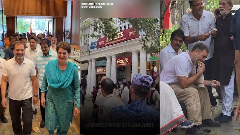 धरने पर रोल, प्रोटेस्ट से पहले लंच...राहुल के फूड ट्रेल में क्या कोई पॉलिटिकल मैसेज भी है?