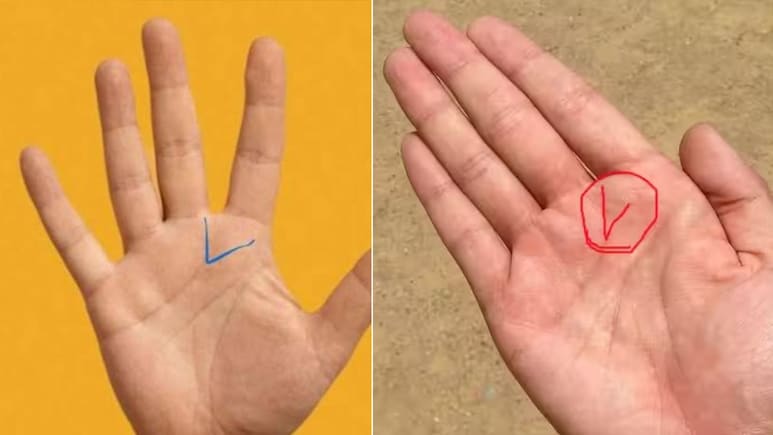 हथेली में V का निशान होने का क्या मतलब है? हस्तरेखा शास्त्र के अनुसार जानिए इसका महत्व